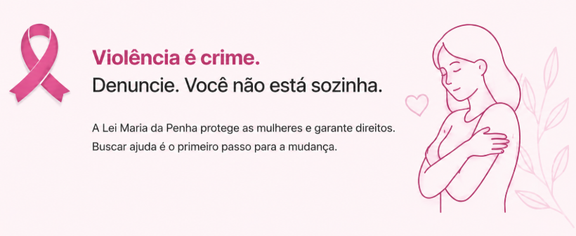 Violência é crime